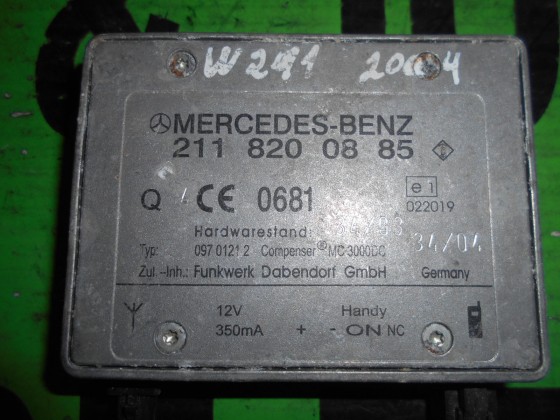 Amplificar Antena Mercedes W211 2004